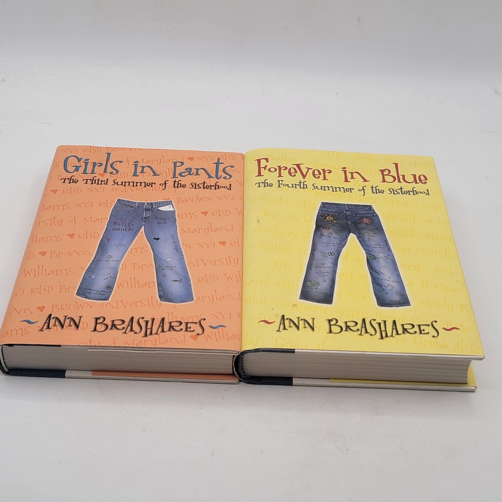Ann Brashares Sisterhood Traveling Pants 1 2 HC Lot First Editions Excellent